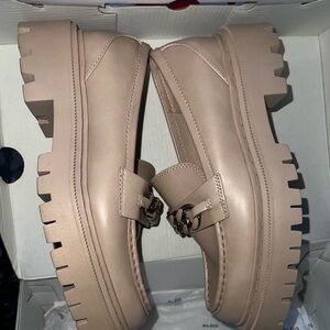 Aldo beige shoes loafers